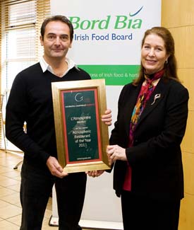 Atmospheric Restaurant of the Year 2011 - lAtmosphere Waterford County Waterford Ireland