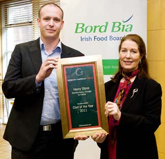 Chef of the Year 2011 - Henry Stone of Sha Roe Bistro Clonegal County Carlow
