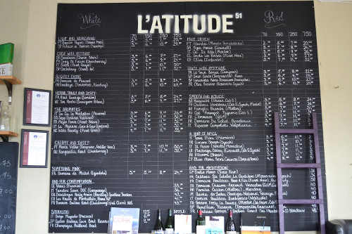 L'Atitude 51 Wine Café, Cork 