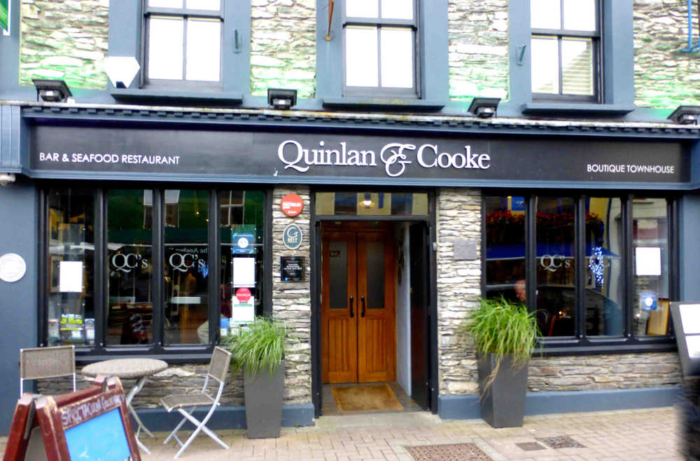 Quinlan & Cooke Boutique Townhouse and Seafood Restaurant, Caherciveen, Co Kerry